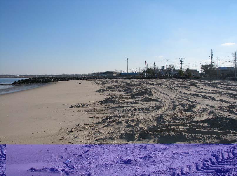 NJBPN 286 Beach Street, Union Beach This site is located at the public bathing beach and was established in 2009. The photograph on the left shows the shoreline on November 13, 2012.