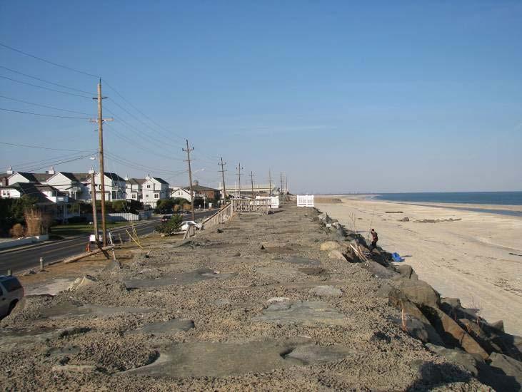 NJBPN 183 Via Ripa Street, Sea Bright This site was near the northern limit of the initial Federal shore protection