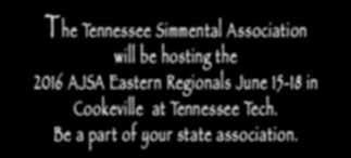 the 2016 AJSA Eastern Regionals June 15-18 in Cookeville
