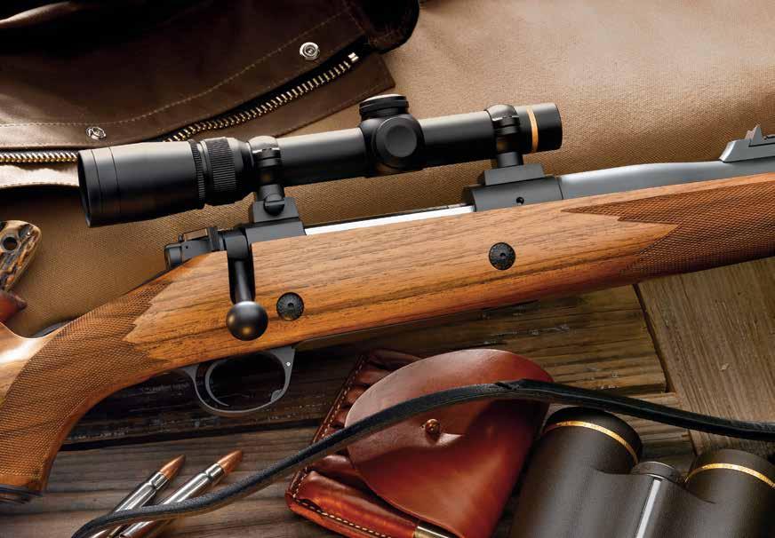 Mag. and.8 Lott, the Model 800 Caprivi is without peer as a dangerous game rifle.