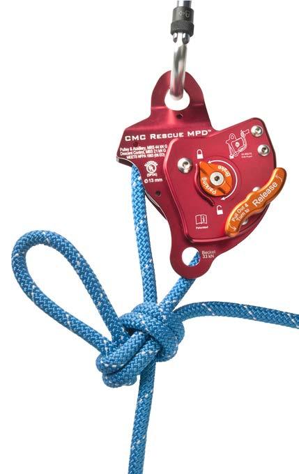14 USING THE MPD AS A BELAY DEVICE For the greatest system redundancy and therefore safety ensure the Belay Line system is anchored and operated independently of the Main Line system.