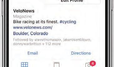About 81% of the VeloNews audience primarily finds VeloNews content in print or on VeloNews.com, but 19.