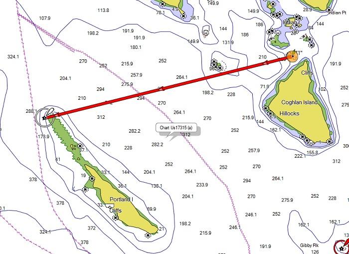 Chapter 12 RACE COURSE: Leg 1 Auke Bay to Warm Springs Bay (122 nm) June 20, 2015 1030 hours The race will begin on a line bearing 227 degrees magnetic to the marker on the north end of Portland