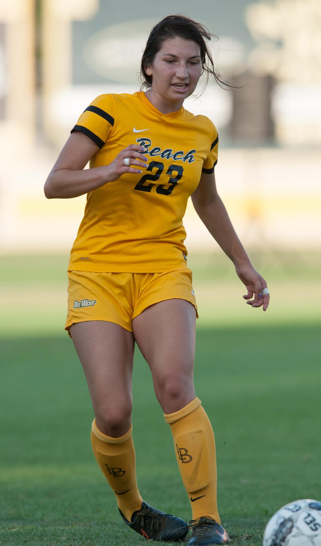 .. Scored her first career goal in a 2-1 win over Iowa State on Aug. 28... Added a season-best three shots against the Cyclones... Had an assist in a 6-0 rout of Portland State (Sept. 6).