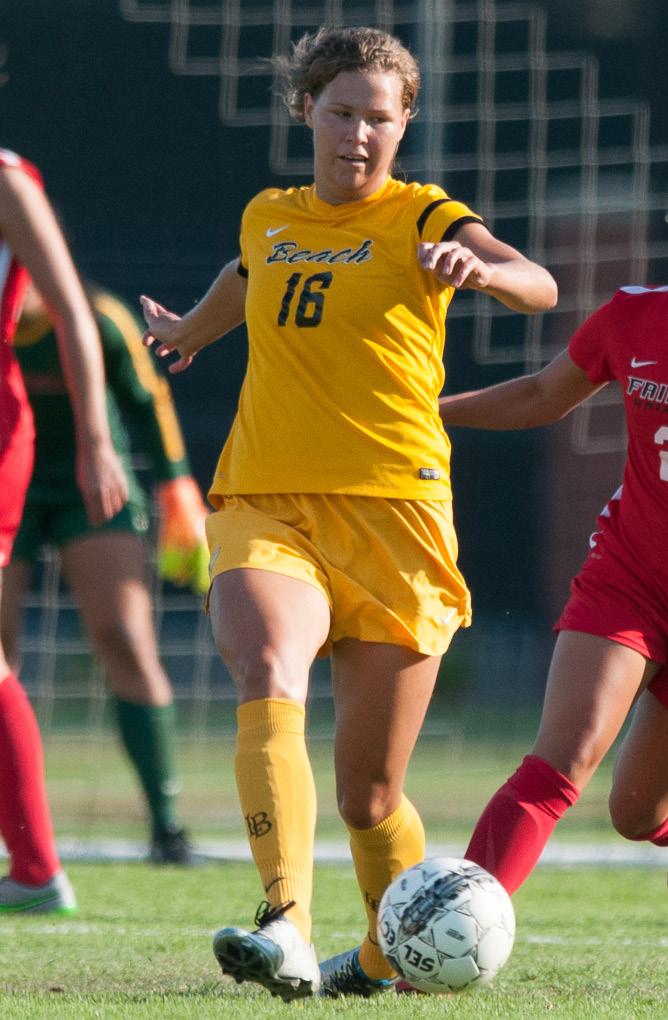 29 Notched two assists against San Diego State in the 49ers 3-0 victory of Aug.