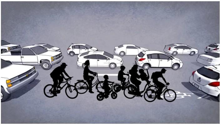 Cyclist-Motorist Shared Space is Unsafe and Intimidating Average