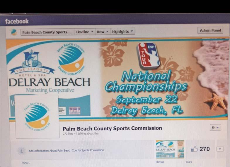 Economic Impact & Room Nights Generated from PBCSC Supported Sporting Events in Delray Beach 14