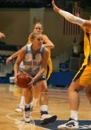 44 LAURISA EWERT FRESHMAN, FORWARD 6-FOOT-0 ANOKA, MINN. ANOKA 2002-03: Started 19 of the games appeared in during the season... averaged 3.7 points and 4.0 rebounds per game.