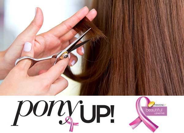 Donate 8+ inches of hair to be made into wigs for cancer patients Monday May 12,