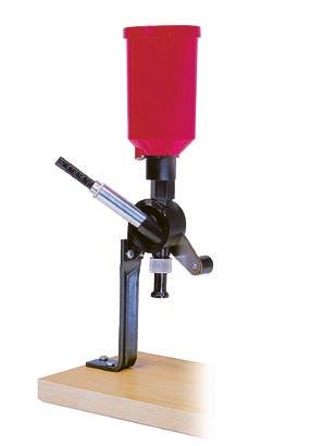 POWDER HANDLING EQUIPMENT 21 Lee Perfect Powder Measure solves all of these problems Eliminates Cut Powder and Jerky Action A soft elastomer wiper strikes off the metering chamber rather than cut the