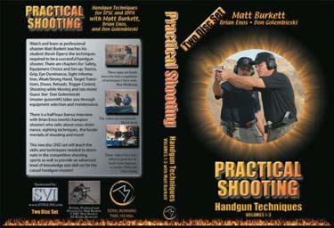 Matt Burkett DVD Vol. 1-3 Practical Shooting - Handgun Techniques Matt Burkett DVD Vol. 4 Practical Shooting - How to Shoot Faster DVD Videos Matt Burkett DVD Vol.