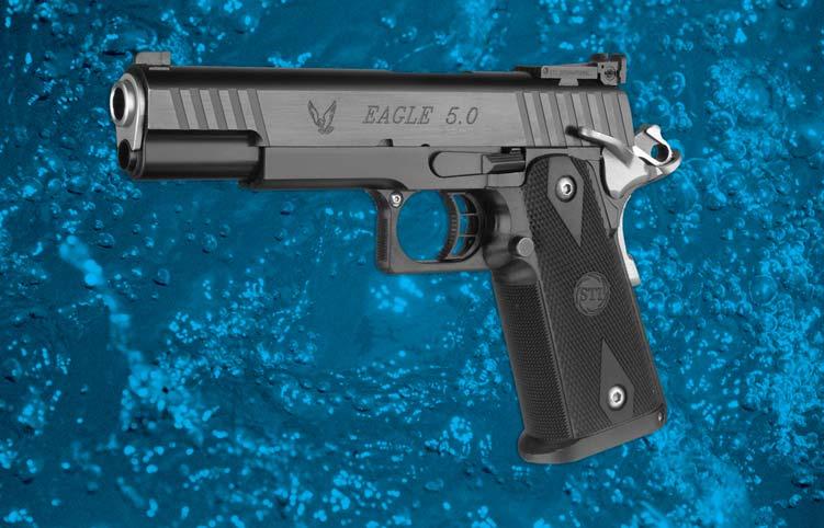 sight Overall Length: 8.5 Weight: 38.5 oz. Finish: Finish Blued with two toned blue/ stainless steel slide USPSA, IPSC Approved Dawson s Low Price: $2,511 STI USPSA DS.