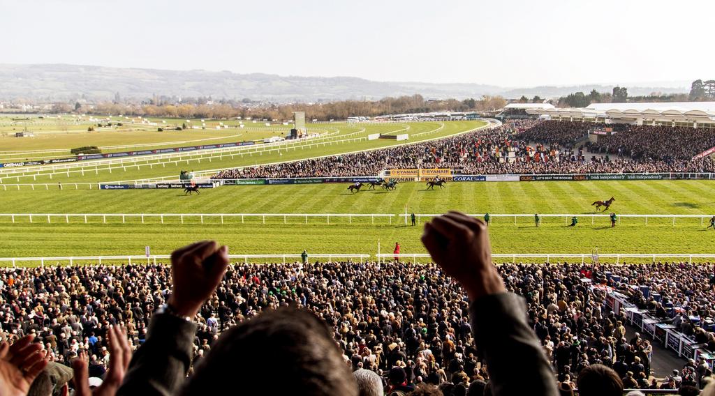 GOLD CUP DAY AT CHELTENHAM RACECOURSE The Cheltenham Festival is probably the greatest race meeting of the year in the UK.