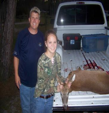 Many of the young hunters were very successful, some harvesting their first deer. After the hunt everyone enjoyed a barbeque dinner with all the fixings.