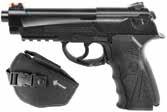 Crosman 2240 CO2 pistol You ll have a hard time putting this gun down. Accurate & a pleasure to shoot. Crosman C31 CO2 pistol Incl. holster with retention strap.