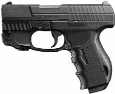 Walther CP88 CO2 pistol series What a buffet of choices! Various colors, finishes, grips & lengths. 8rd mag. Walther CP99 Compact CO2 pistol series Very realistic. Ergonomic grip with finger grooves.