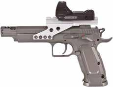 Swiss Arms 1911 CO2 pistol Metal slide, ideal for maintaining firearm proficiency. 21rd BB mag. Tanfoglio Limited Custom CO2 Pistol 1911 frame. 20rd removable BB mag..177 cal=397 fps PC-3283-6316: $54.
