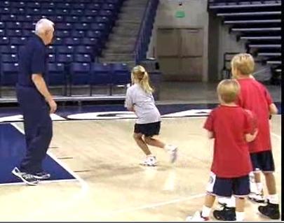 3. Player shoots the ball using proper technique. 4. Run drill from both sides of court. Coaching Tips Players dribble drive to about 8 feet from the basket and take the shot in this drill.