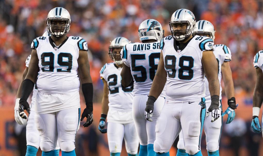 Peppers and Johnson rank first and second all-time in sacks, and those five players currently account for 26.2 percent of all 844.0 sacks ever recorded in Panthers history.