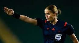 First female referee to officiate in FIFA under 17 World Cup Match Switzerland's Esther Staubli has become the first female referee to officiate a match at the FIFA U-17 World Cup.