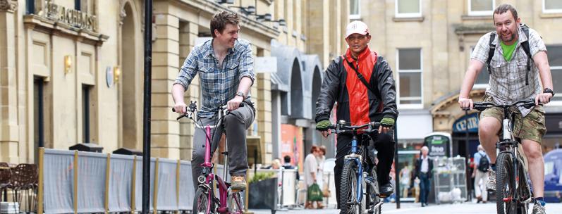 Newcastle in The potential benefits from cycling In, our modelling suggests 125,000 cycle trips a day would take place in Newcastle, by people that could have used a car.