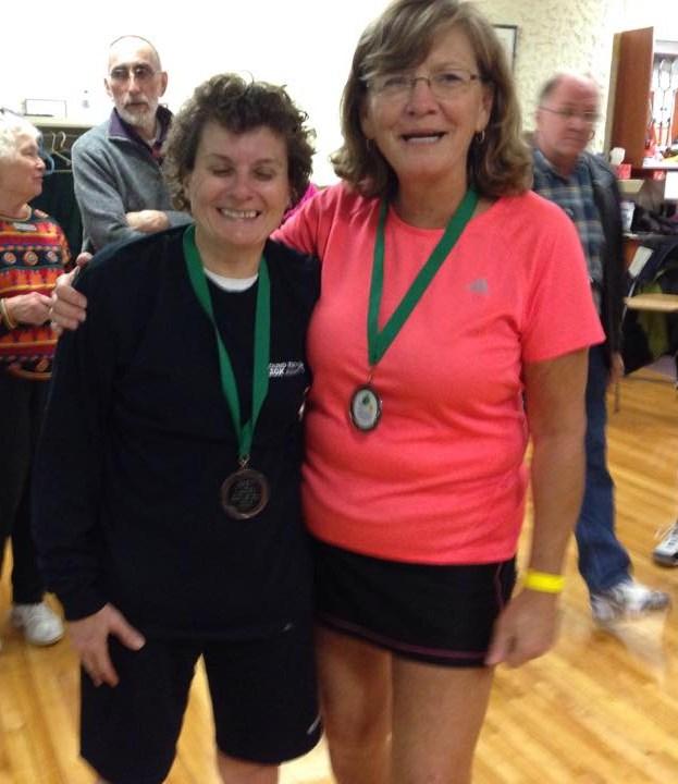 Marilyn also brought home a Bronze medal when she paired with Cathy Johnston in the Women s Doubles Open Division. Congratulations to Marilyn, Gary and Cathy.
