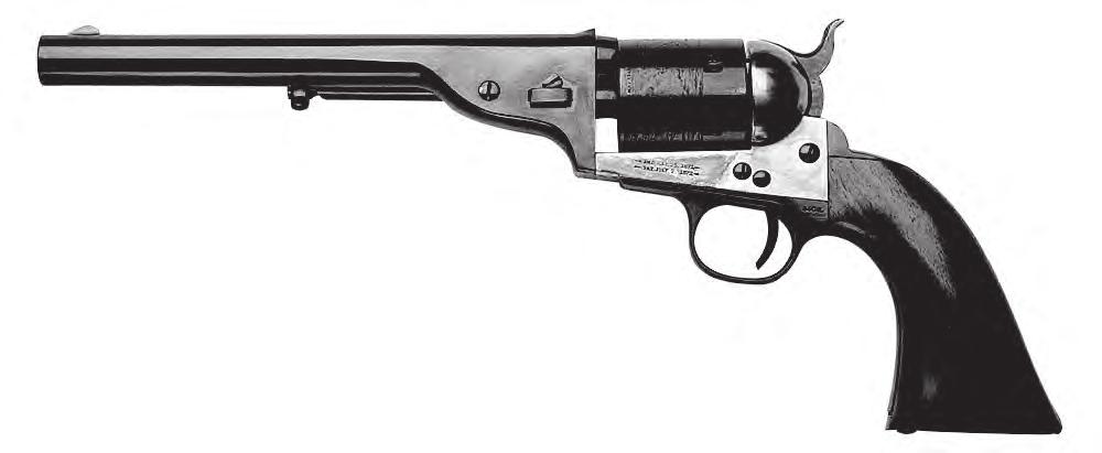 Colt Open Top Single-Action Revolver A conversion of the Colt Army revolver to