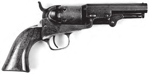 Colt Pocket Single-Action, Cap-&-Ball Revolver A short cap-&-ball