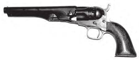 Colt Police Single-Action, Cap-&-Ball Revolver As its name indicates, this