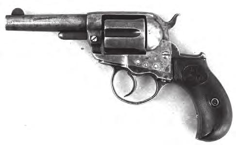 Colt Thunderer Double-Action Revolver A revolver similar to the Colt Lightning, but firing.
