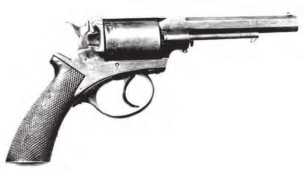 Adams Single-Action, Cap-&-Ball Revolver The British Army s standard revolver, also used