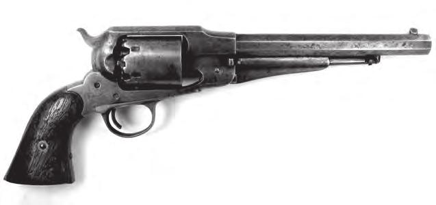 Remington New Model Single-Action Revolver One of the most widely-used revolvers in the West, due