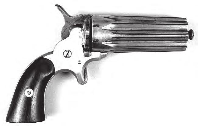 Rupertus Pepperbox Single-Action Derringer A pepperbox with eight,