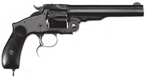 Smith & Wesson Model 3 Russian Single-Action Revolver This version of the No. 3 revolver was made for the Russian government, but also sold commercially in North America.