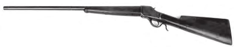 Single-Barrel Shotgun Shotgun A shotgun with a single barrel, made