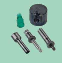 Extra metering assemblies can be purchased to have them preset for your favorite smokeless powder charges.