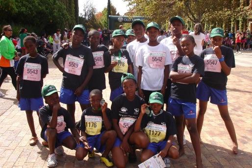 On the 6 April, the kids participated in the Old Mutual Two Oceans Marathon Fun Runs.