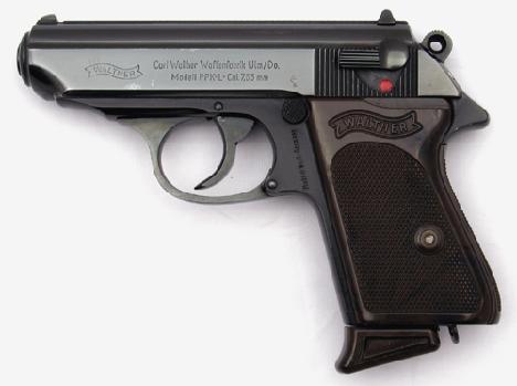 Fig. 9. The above is an example of the Walther PPK-L model. (en.wikipedia.org) 3. Double-action only automatics can only be fired by pulling the trigger.