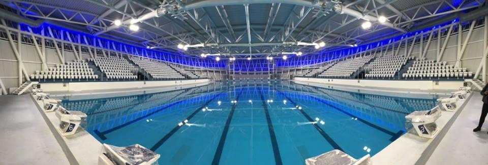 COMPETITION will be held at the brand new swimming