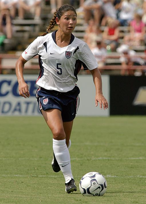 During her high school soccer career, Tiffany received local, state and national honors, earning three Parade All- American and NSCAA All- American selections, while being named the National Girls