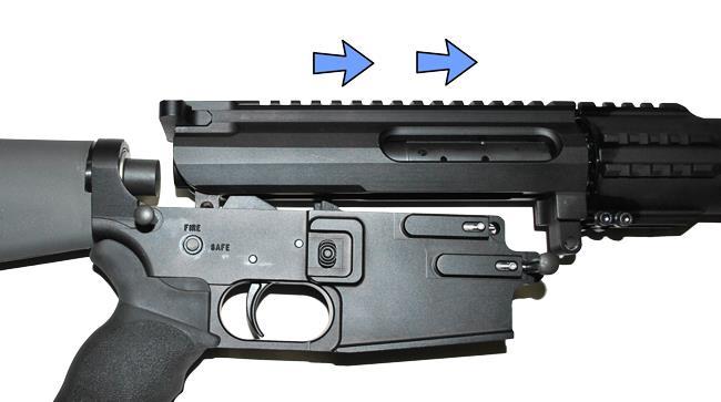 P a g e 4 remove the rear takedown pin. Doing so may damage your lower receiver beyond repair.