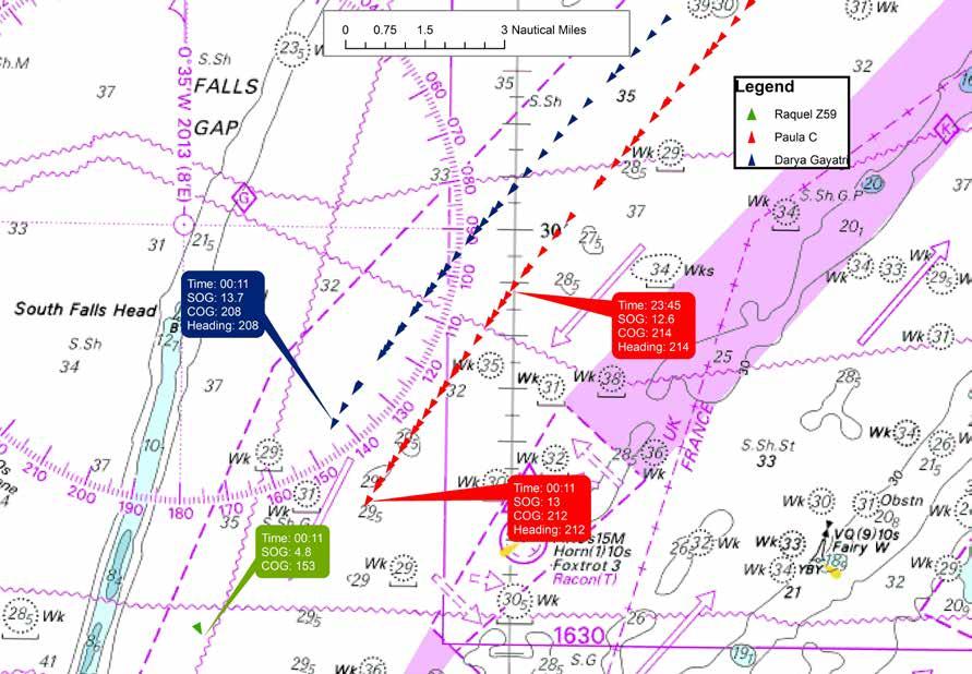 Reproduced from Admiralty Chart BA 1406-0 by permission of