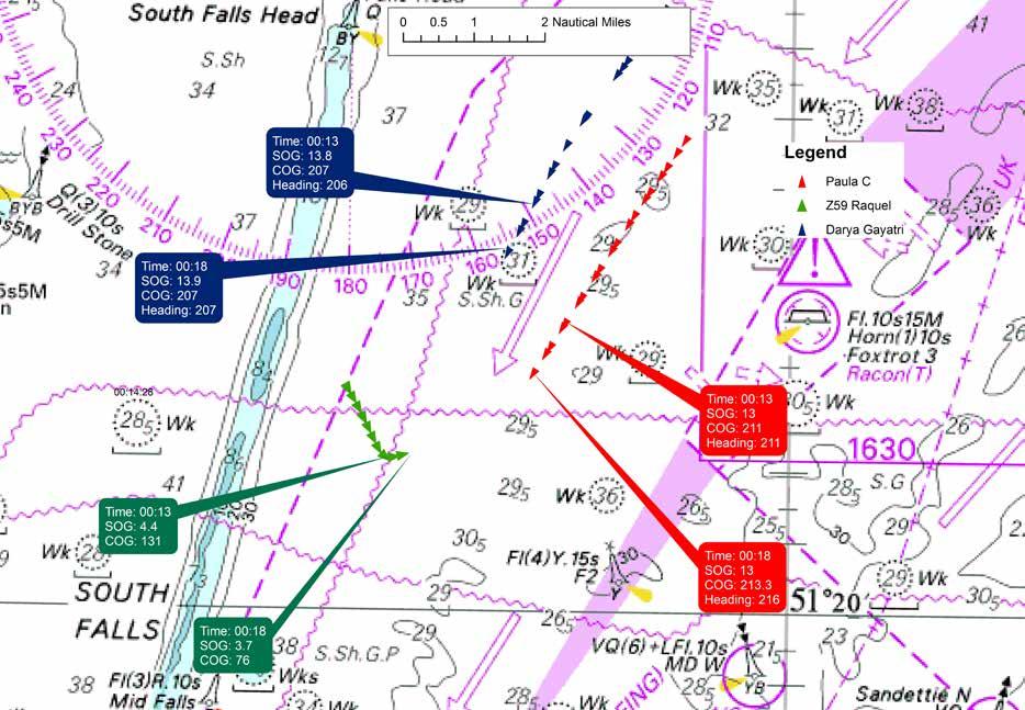 Reproduced from Admiralty Chart BA 1406-0 by permission of the Controller of