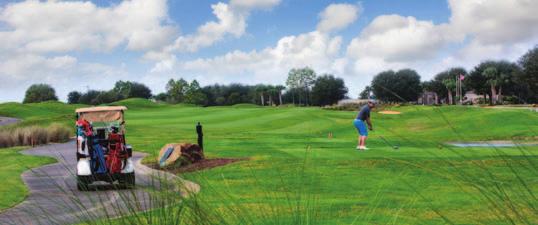 Three championship golf courses for your championship lifestyle.