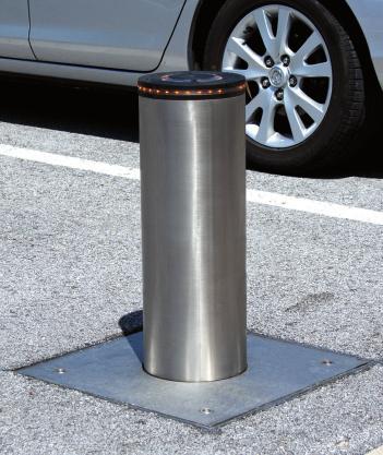 Connection (provided by customer) GIFAS Retractable Bollard incl.