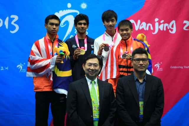 Men s Individual Event Gold Medallist - Kush Kumar (AOI) Silver Medallist - Mohd