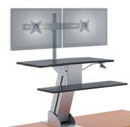 GIVE YOUR DESK AN UPGRADE Ergotron WorkFit Sit-Stand Workstations ERG-33397085 Each 749.