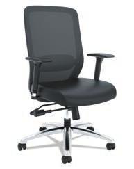 HON Purpose Seating HON-RW101PTCU42 Each 399.99 Purpose Upholstered Flexing Task Chair, Supports up to 300 lbs., 33 1 /4" to 37 1 /4"h, Upholstery, Poppy/Platinum Base HON-RW101PTCU10 Each 379.