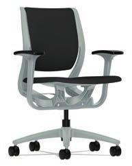 99 Purpose Upholstered Flexing Task Chair, Supports up to 300 lbs.