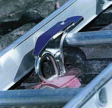 clamp to support crawling boards Incorporates patented weatherproof seal All components above the roof are stainless and internal components are galvanised Slope mounted, therefore can be placed next